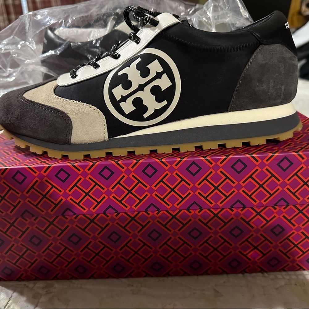 Tory Burch Annie Nylon Runner Sneakers-Brans New